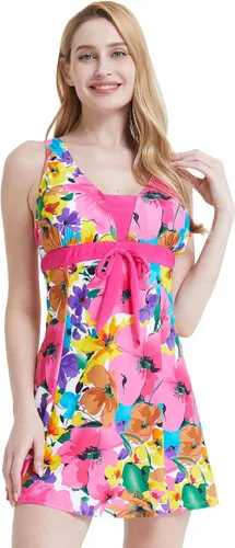 Miniatura 2 de Wantdo - Traje de baño para mujer con diseño floral
