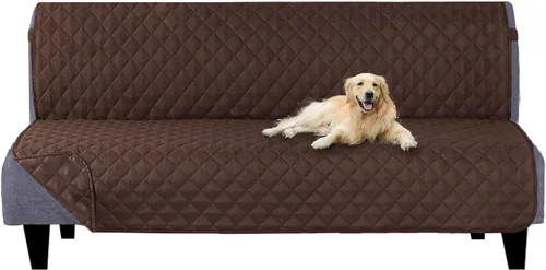 Miniatura 122 de U-NICE HOME Funda de sofá reversible para perros con correas elásticas, resistente al agua, protector de muebles para mascotas, funda de sofá