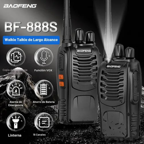 Miniatura 2 de Walkie Talkies de largo alcance para adultos, radios walkie talkies recargables con auriculares, radios de 2 vías, transceptor de mano UHF