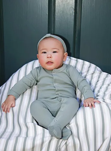 Miniatura 12 de L'ovedbaby Baby Girls Organic Baby Snap Footie