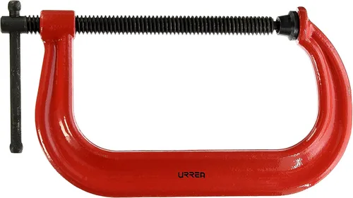 Miniatura 2 de URREA C-Clamp - Herramienta de sujeción resistente de 8 pulgadas con construcción forjada y diseño de garganta profunda - 408