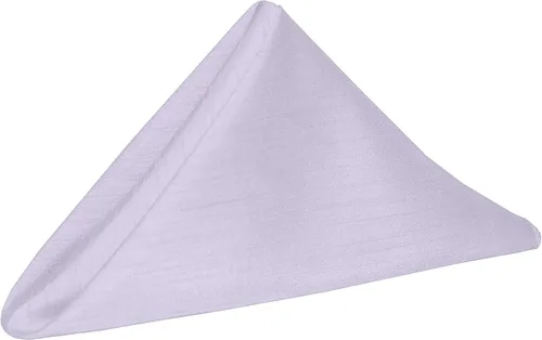 Miniatura 33 de Ultimate Textile Holiday Red Reversible Shantung Satin Cloth Dinner Napkins - 20" x 20" (Set of 24) Washable Polyester Cloth Napkins with Serged