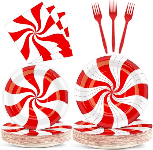 Miniatura 9 de 100 piezas de platos y servilletas para fiesta mexicana, suministros de fiesta Mayo México, vajilla mexicana, juego de vajilla, decoraciones