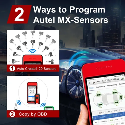 Miniatura 4 de Autel MaxiTPMS ITS600 - Herramienta de Programación TPMS, Diagnóstico Completo TPMS, Actualización de TS508/TS601, Reaprendizaje/Reinicio/Escaneo