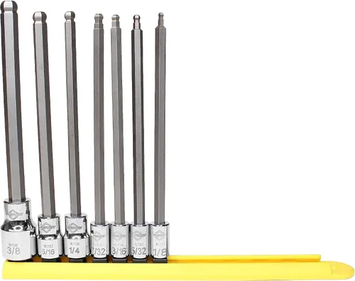Miniatura 19 de Mayhew Tools 16032 Torx Juego de brocas de inserción, cromado, 10 piezas de longitud media