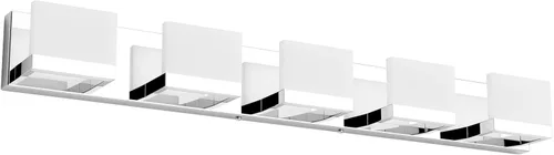 Miniatura 22 de Tipace - 3 Lámparas regulables de tocador, modernas, cromadas, con luz led arriba y abajo, para colocarlas en la pared o sobre el espejo del tocador