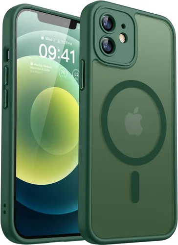 Miniatura 105 de CANSHN Funda magnética compatible con iPhone 17 Pro, mejorada [protección completa de la cámara] [compatible con Magsafe] [mate translúcido] funda