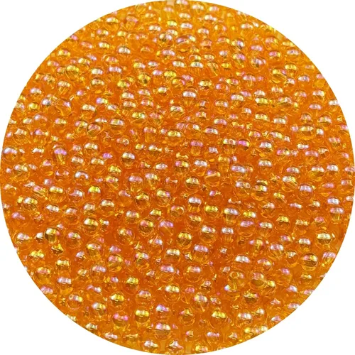 Miniatura 49 de 2000 cuentas redondas acrílicas de 0.157 pulgadas (0.157 in), cuentas espaciadoras de colores AB con agujero para bricolaje, pulseras, collares