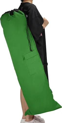 Miniatura 11 de PATIKIL Bolsa de repuesto para silla de campamento de 47 pulgadas, bolsa plegable para silla de campamento 900D, bolsa de transporte Oxford de boca