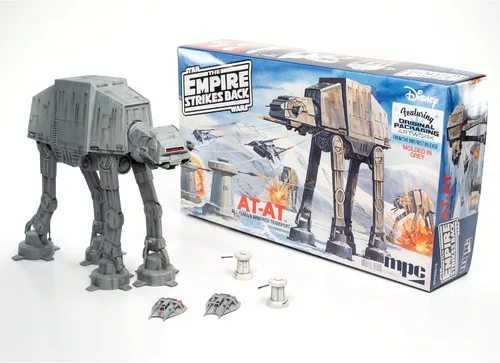 Miniatura 2 de MPC Star Wars: El Imperio contraataca AT-AT 1:1000 Kit de modelo a escala 1:1000