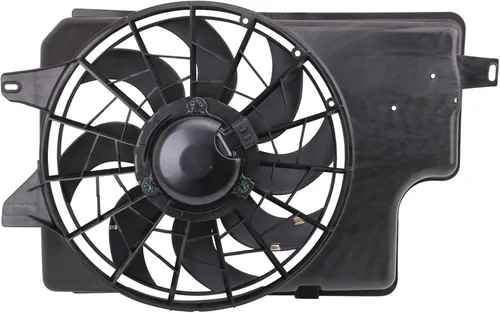 Miniatura 148 de TRQ Conjunto de ventilador de refrigeración dual del radiador compatible con Toyota Highlander 2008-2013 TO3115155