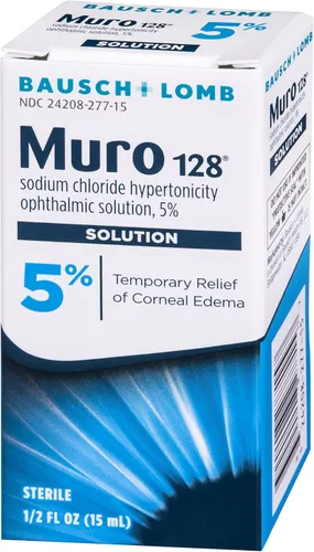 Miniatura 8 de Bausch & Lomb Muro 128 Solución 5% 0.5 fl oz (Paquete de 2)