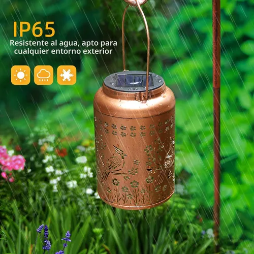 Miniatura 4 de Regalos para el Día del Padre, faroles solares para exteriores, impermeables, decoración de jardín, regalos de cumpleaños para mujeres, hombres