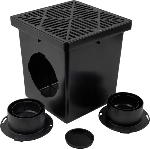 Miniatura 6 de NDS Kit de manejo de aguas pluviales con pozo seco Flo, lavabo de captura y accesorios