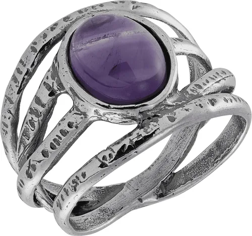 Miniatura 2 de Silpada Anillo de amatista "Eye in the Sky" en plata de ley, Plata de ley, plata, amatista