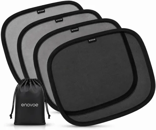 Miniatura 9 de Enovoe - Paquete de 2 persianas para ventana de automóvil de 19 x 12 pulgadas en cubierta lateral para SUV, sedanes y camiones, protege al bebé
