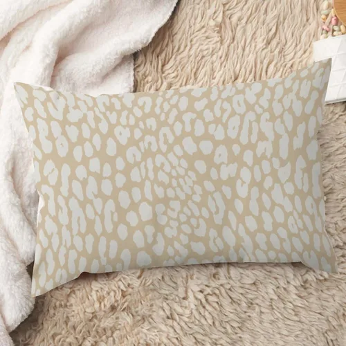 Miniatura 28 de ArogGeld Funda de almohada lumbar, estampado de guepardo verde, leopardo, estampado de leopardo, manchas de animales, almohada decorativa verde, A-17