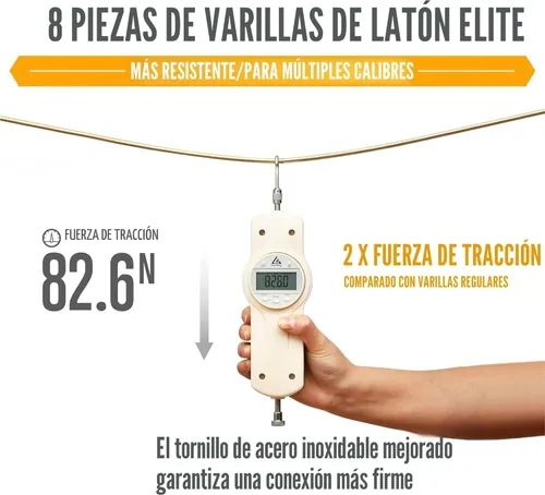 Miniatura 4 de GLORYFIRE Elite Kit de Limpieza de Armas, Kit de Limpieza Universal para Pistola, Escopeta y Pistola con Todos los Cepillos de Latón de Alta Gama