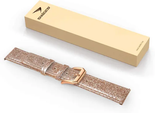 Miniatura 9 de Correa de piel compatible con Samsung Galaxy Watch 3 de 41 mm / Galaxy Watch Active de 40 mm / Active 2 44mm / Galaxy Watch de 42 mm, 20 mm de piel