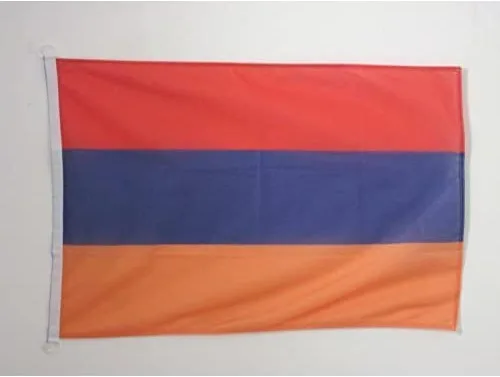 Miniatura 148 de Bandera Náutica Venezuela 18'' x 12'' - Banderas Venezolanas 11.8 x 17.7 in - Banner 12x18 in para barco - AZ FLAG