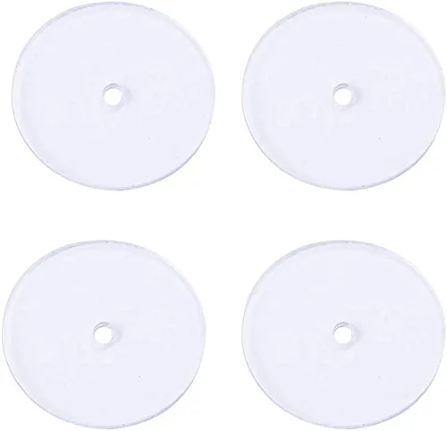 Miniatura 9 de Parches de soporte para lóbulo de oreja, 200 unidades/100 pares hipoalergénicos que evitan desgarros y reducen la tensión de los aretes, parche