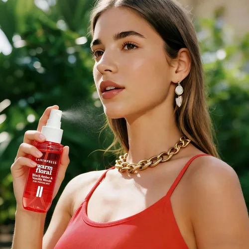 Miniatura 5 de Fragancia para el cabello y el cuerpo de 3 onzas líquidas, Eau de Parfum para mujer, aroma cálido, perfume n.º 2, aroma floral de fruta, con notas