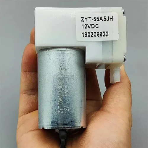 Miniatura 3 de DC12V 9LPM -70KPa Gran Flujo Pequeño 555 Motor Bomba de Aire de Vacío Pistón Bomba de Diafragma de Succión de Presión Negativa DIY Empaquetador