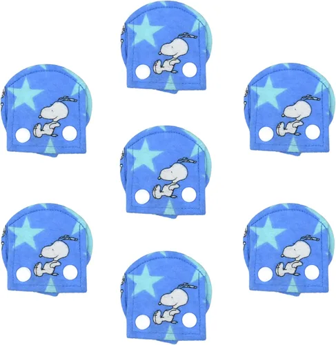 Miniatura 6 de Almohadillas para tubo de alimentación, almohadilla de botón de tubo G con cubierta para tubo G o tubo en J, reutilizable y cómodo, paquete de 7