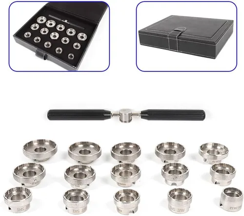 Miniatura 4 de 15 troqueles de apertura de caja de reloj, compatible con Breitling Watch Removal Tool Kit de abridor de EE. UU, Moderno