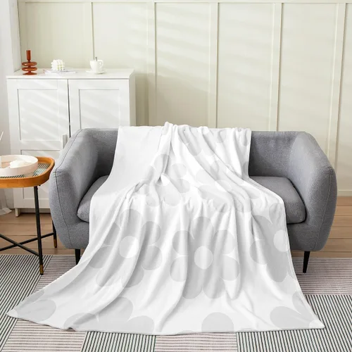 Miniatura 13 de Manta de franela de forro polar rosa femenina, manta de cama para todas las estaciones de los años 70 para cama, sofá, sofá, bonita manta de felpa