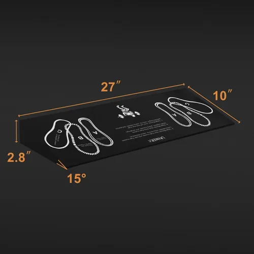 Miniatura 6 de UNMERA Bloque en Cuña para Sentadillas - Elevador de Talón Antideslizante Mejora la Forma de Sentadillas, Movilidad y Fuerza para Levantamiento