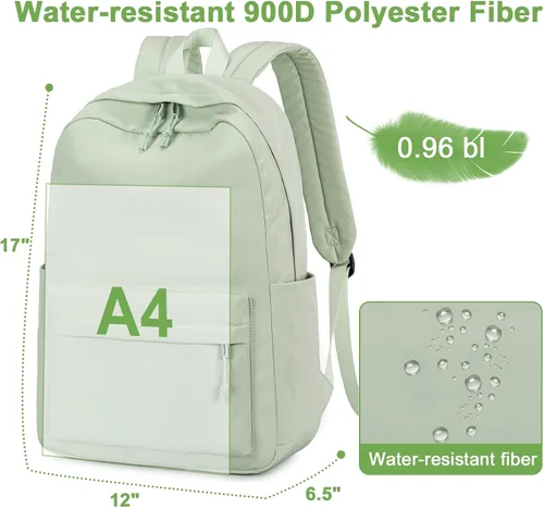 Miniatura 38 de Bluboon Juego de mochila para adolescentes, mochila escolar para niñas, lonchera y lápices, bolsas para estudiantes, 3 en 1, rosa-3 juegos, Escuela