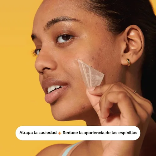 Miniatura 5 de Hero Cosmetics Mighty Patch™ Parche Facial - Mascarilla Facial Hidrocoloide XL para Acné, 5 Parches Grandes para Espinillas para Brotes de Granos