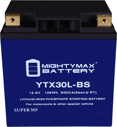 Miniatura 3 de Mighty Max Battery YTX30L-BS - Batería de repuesto de litio compatible con Power-Sonic PIX30L-BS