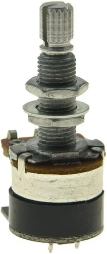 Miniatura 3 de Shadow Kill Pot Potenciómetro de bajo de guitarra con interruptor de empuje para matar el sonido de audio o cono lineal