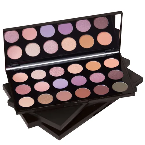 Miniatura 7 de Palladio Ultimate Pro Paleta de maquillaje de sombra de ojos, 16 colores de polvo de alta pigmentación, mate, brillo, acabados satinados