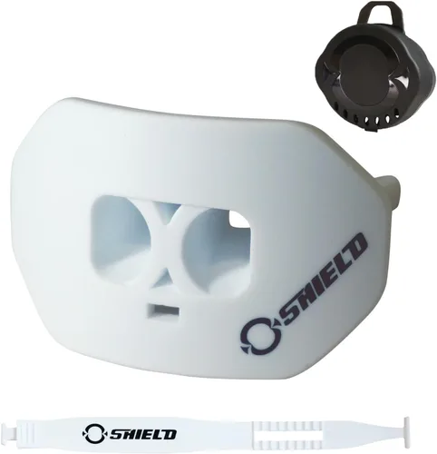 Miniatura 19 de O Shield Protector bucal Core Football con correa desmontable, protector de labios apto para fútbol americano, 7 contra 7, bandera de fútbol