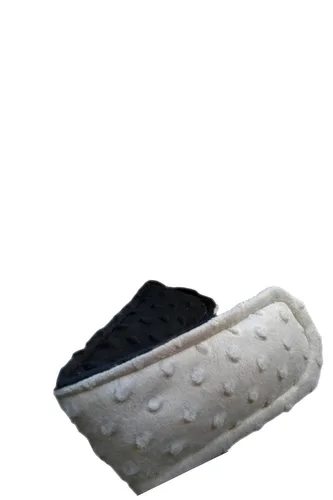 Miniatura 2 de NoNods - Almohada para asiento de coche, reversible, color negro y gris