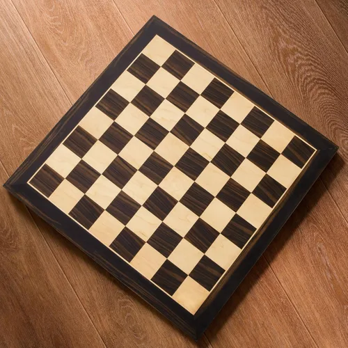 Miniatura 8 de BIVOMON Tablero de ajedrez de madera de 21.25'', tablero de ajedrez de torneo profesional con cuadrados de 2.2'', juegos de tablero de ajedrez