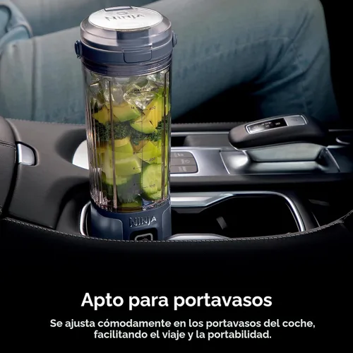 Miniatura 8 de Ninja BC151NV Blast - Licuadora portátil, inalámbrica, recipiente de 18 oz., licuadora personal para batidos y smoothies, sin BPA, tapa a prueba