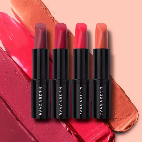 Miniatura 5 de EVAGARDEN Care Colour - Adorna tus labios con tonos puros y brillantes, nutre con aceite de jojoba, almendra dulce y aguacate, protege la piel