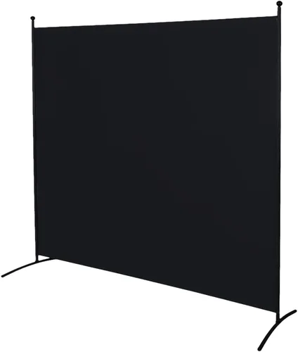 Steel-AID - Divisor de privacidad de un solo panel – Pantalla de privacidad plegable para oficina, aula, dormitorio, habitación de los niños,