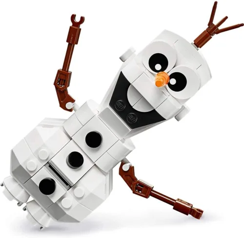 Miniatura 3 de LEGO Disney Frozen II Olaf 41169 Olaf Snowman - Kit de construcción de figuras de juguete (122 piezas)