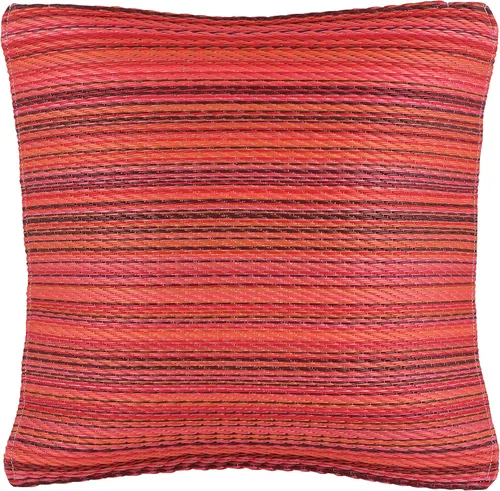 Miniatura 21 de Fab Habitat Almohada de plástico reciclado prémium para exteriores, impermeable, resistente a la decoloración, a rayas, patio, porche, terraza
