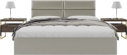 Miniatura 149 de Vänt - Paneles tapizados de cabecera para montar en la pared, diseño Isabelle, 60 x 23 pulgadas, configuración de 4 paneles individuales, Cuero
