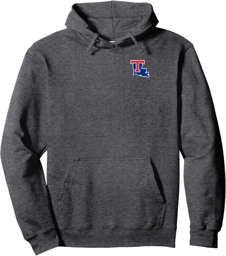 Miniatura 4 de Louisiana Tech Bulldogs - Sudadera con capucha con logotipo de pecho izquierdo, Negro