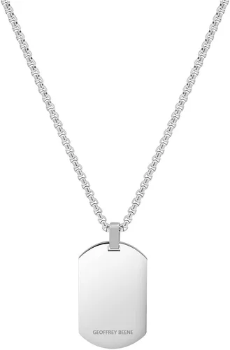 Miniatura 2 de Geoffrey Beene Collar con colgante de acero inoxidable para hombre