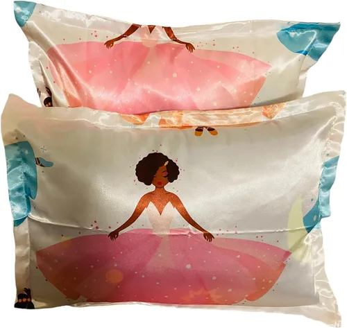 Miniatura 9 de Sábana bajera ajustable de satén para cama infantil, cama individual, sofá cama para retener la humedad del cabello (sábana individual)