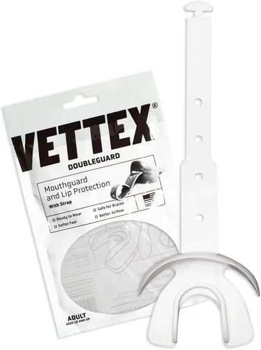 Miniatura 20 de Vettex Doubleguard Protector bucal con Protección de Labios - Adulto, Aguamarina