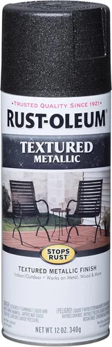 Rust-Oleum 252303 Pintura en aerosol con textura metálica que detiene el óxido, 12 onzas, galaxia
